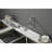 Modern Wall Mount Pot Filler - Brass Construction, -Swiveling Arm, Steady Water Flow, Corrosion Faucet Brass, Foldable Arm Design, Precise Corrosion Treatment