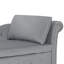 Chaise longue en velours avec accoudoir droit et espace de rangement-2145867315