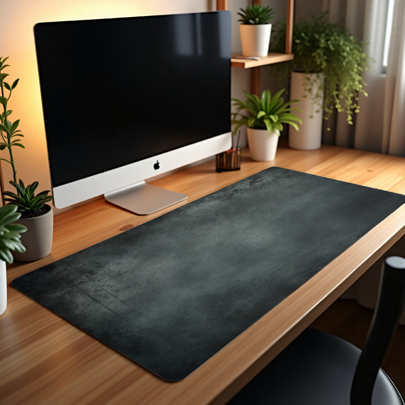 Polyester Desk Pad, 14.4x12.1