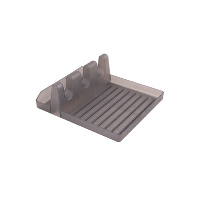 Porte-pot de couleur vison Mink, 5,1 x 6,7 x 2,0 pouces | 100% plastique sans BPA, va au lave-vaisselle | Organisateur de cuisine idéal pour un rangement facile des couvercles, des casseroles et des poêles | Conception durable et peu encombrante