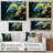 Surreal fish Underwater World I - Butterfly Fish Framed Prints-817266404-817266398