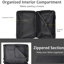 Ensemble de valises extensibles Hardshell en ABS 2 pièces avec roulettes TSA Lock-131672483