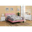 Lit simple en similicuir simple-1084922775