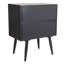 Willcox 50cm W Iron Bedside Table