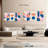 Retro Geometric Abstract VIII Multi Piece Canvas Print-93063020