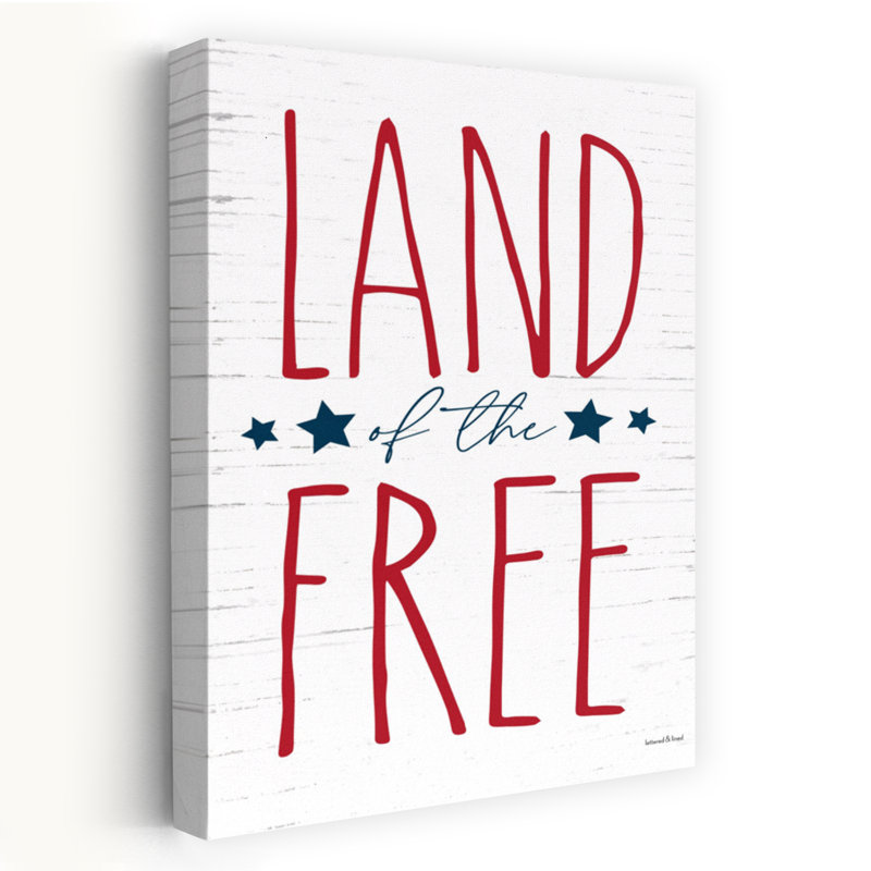 «Land Of The Free Abstract Contemporary Landscape Art», H 24 po x l 16 po