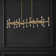 Mazelina 26 - Light Dimmable Modern Linear Chandelier