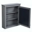 Armoire à pharmacie murale 24 po x 27 po avec miroir-2049908287