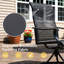 Black High Back Dining Chair Set-1097753434