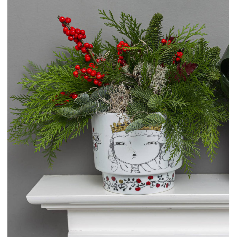 Rainhas De Portugal Handmade Table Vase