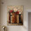 Bookshelf Bouquet II Canvas Glam Farmhouse Art by Art Remedy