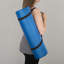 Tapis de yoga épais Wakeman - Tapis d'entraînement double face - Tapis d'exercice durable pour la gymnastique à domicile ou le Pilates avec sangle de transport par Wakeman (bleu)-86927328