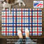 Tapis de cuisine confortable 30 po x 20 po Americana