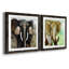 Majestic Encounter - Ensemble de 2 peintures encadrées-590239122-590239127