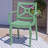 Aonghus Outdoor Plastic Stacking Dining Armchairs-406641791