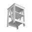Table d'appoint Clio, avec deux tablettes-1372705569