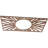 24"W x 12"H x 8 7/8"ID x 3/8"T Hoover Wood Fretwork Pierced Ceiling Medallion, Alder-63412192-63412189