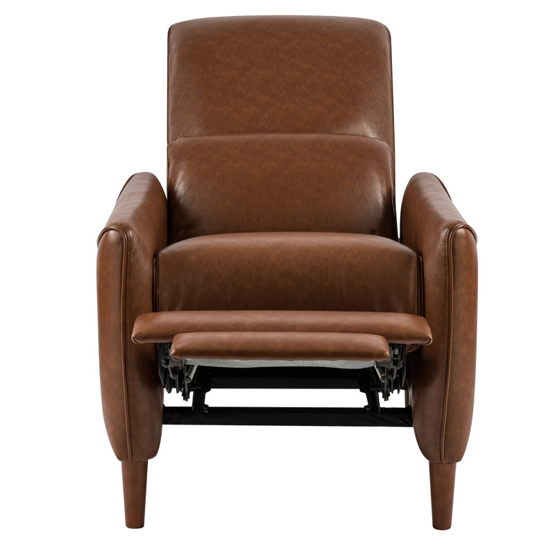 Wilkin Upholstery Push Recliner Chair, Cognac