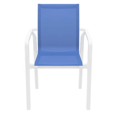 Farrah Stacking Patio Dining Armchair
