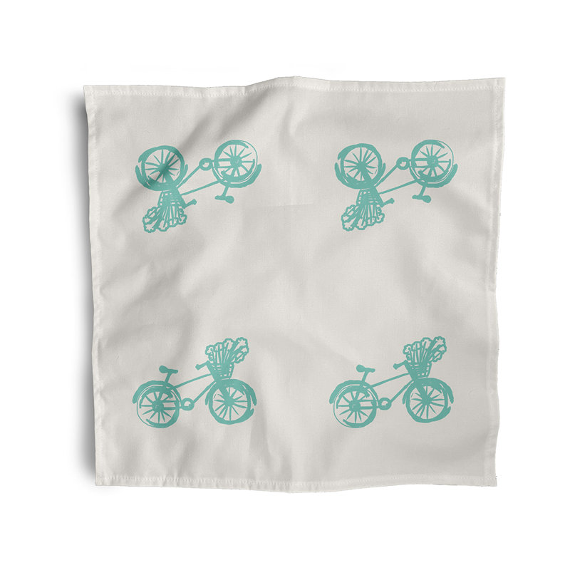 Guilherme Polyester No Pattern Square Napkin