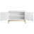 Tatsu White 2 Door Cabinet