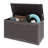 Quartey 100 Gallons Water Resistant Resin Lockable Deck Box-72854732