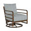Malibu Swivel Patio Chair with Cushions-83259564-83259555