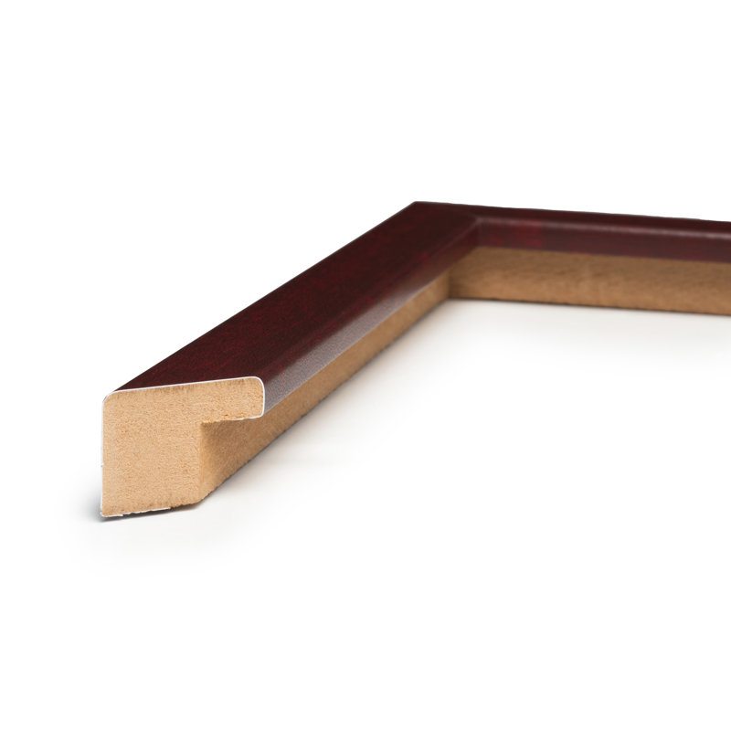 Cadre photo Canchola, L 5 po x H 5 po, Carrée, Rouge