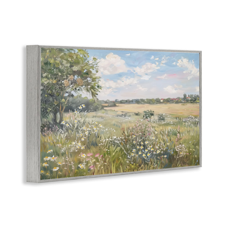  Vaste champ de fleurs giclées par LSR Design Studio, Estampe numérique Farmhouse, H 12 po x l 18 po