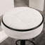 2 tabourets de bar en lin, pivotant à 360 ° et à hauteur réglable avec rangement pour tabouret rond de salle à manger de 2, comptoir de cuisine et