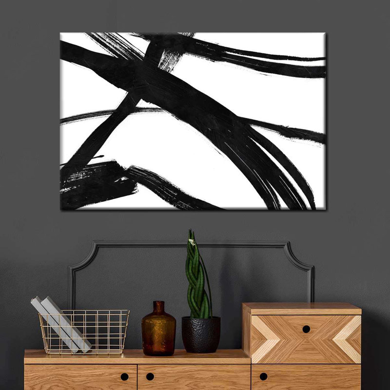 Abstrait simple, H 30 po x l 45 po x P 1,25 po