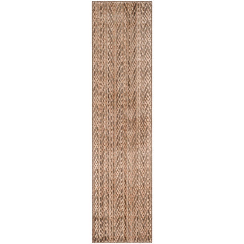 Sarabia Infinity Performance Chevron Rug, Runner 2' x 8'