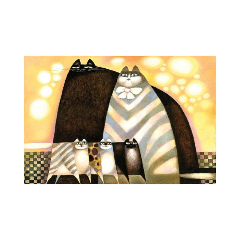 Dallen 1 Piece Wrapped Canvas Painting
