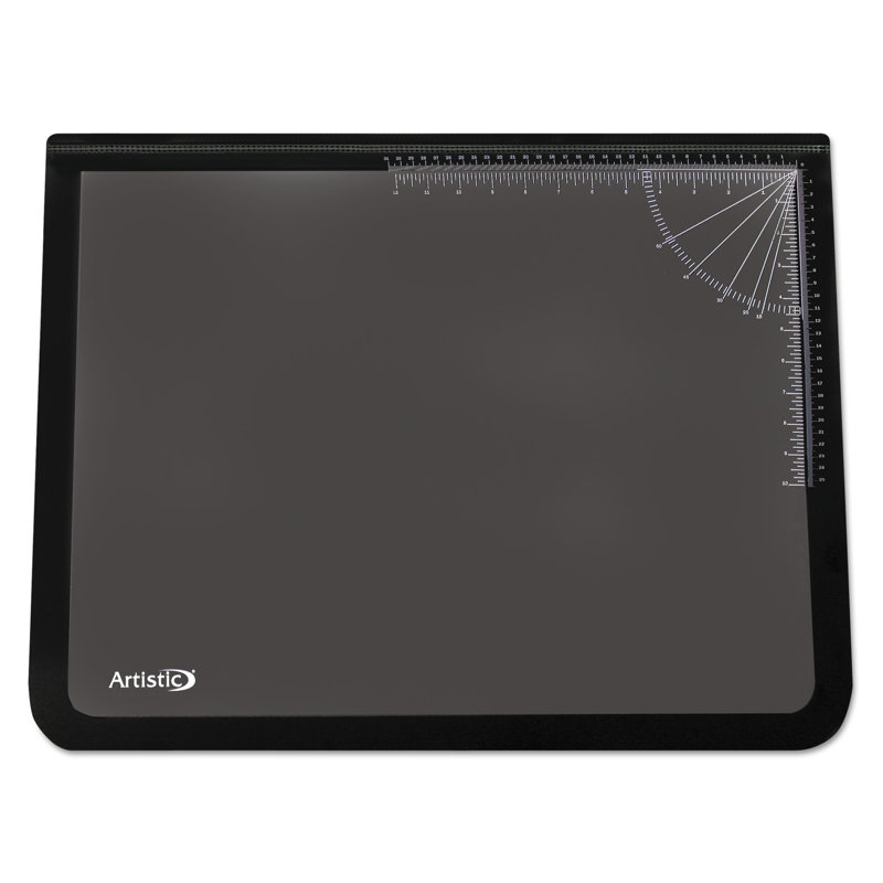 Artistic Products Logo Pad™ Desktop Organizer Plastic Desk Pad, 19" H x 24" W x 0.13" D