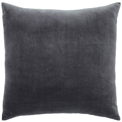 Decorative 100% Velvet Cotton Pillow Cover with Zipper, Set of 2