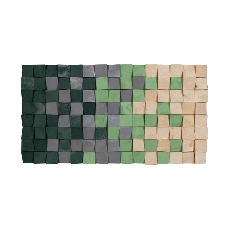 Wooden Picture Spring Colours