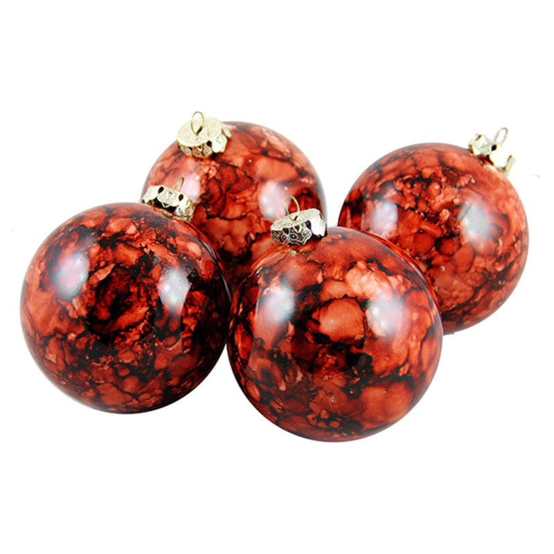 Boule de Noël incassable, Brun Sienna