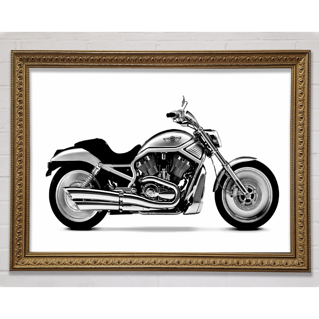 Harley Davidson 1 Gerahmter Druck