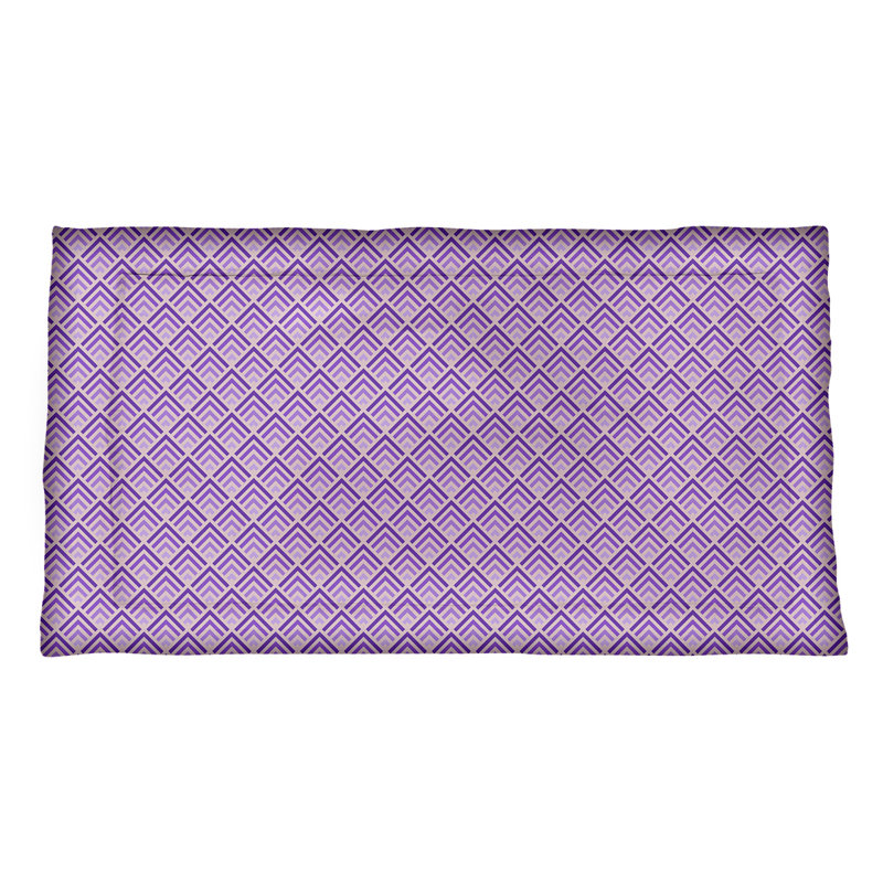 Taie décorative Katelyn Elizabeth, Simple standard, Polyester, Rose / Mauve