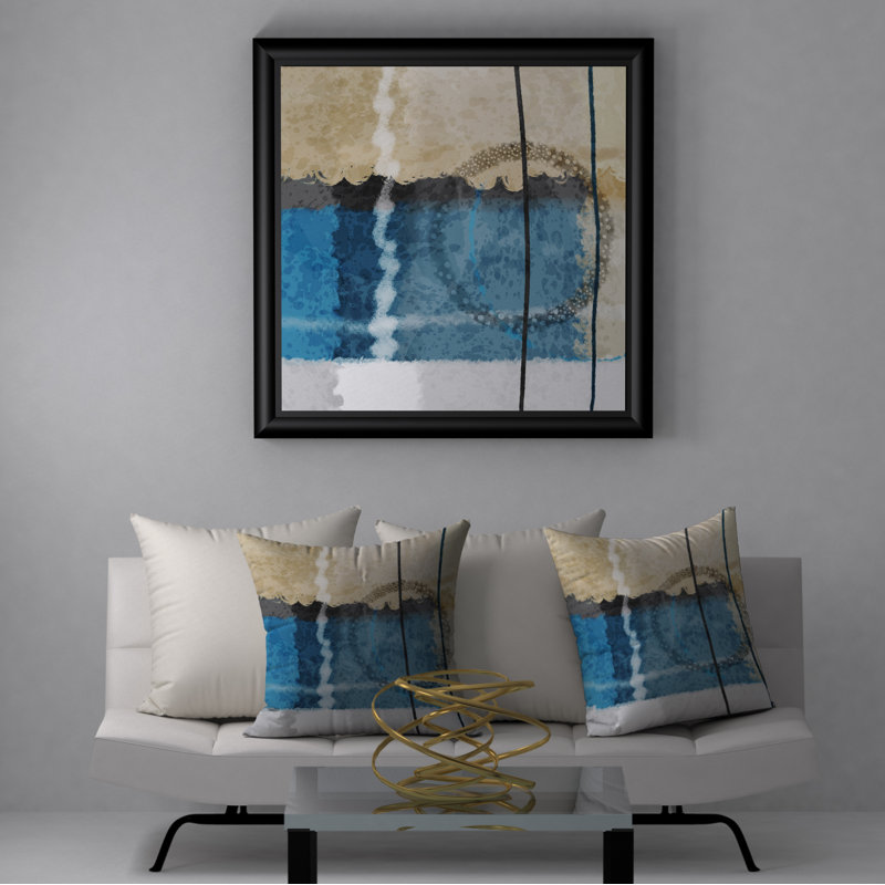 Reversible Throw Pillow, 20" x 20"