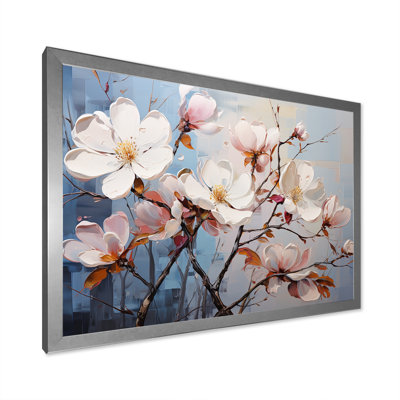 «Luxurious Magnolia Tranquility I», reproduction sur toile