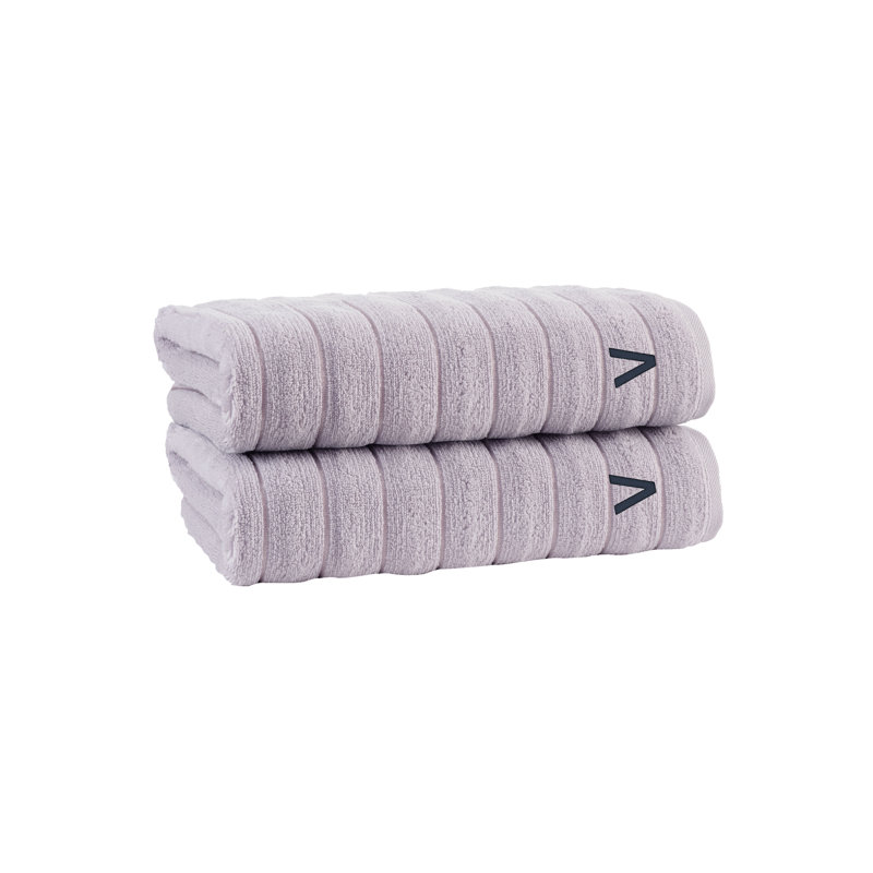 Depue 3 pcs Towel Set, Silver, V