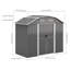 Grey Garden Storage Shed