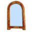 Flat Bone Wall Mirror