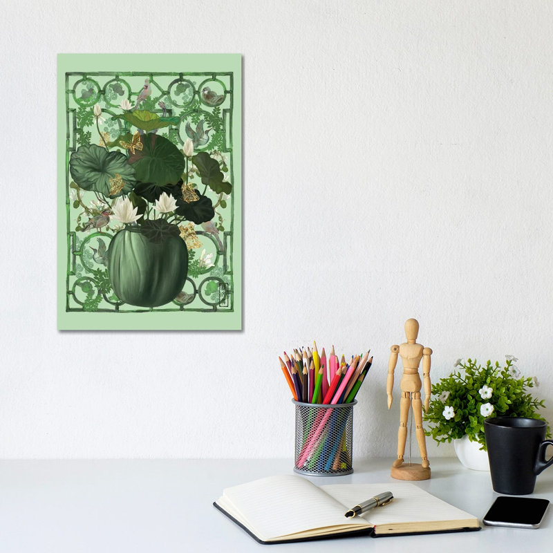 Blooms Of Harmony by Anthony Van Lam - Gallery-Wrapped Canvas Giclée on Canvas, Wrapped Canvas, 20.32 cm H x 30.48 cm W