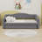 Upholstered Daybed With LED Belt And Trundle-1663821394
