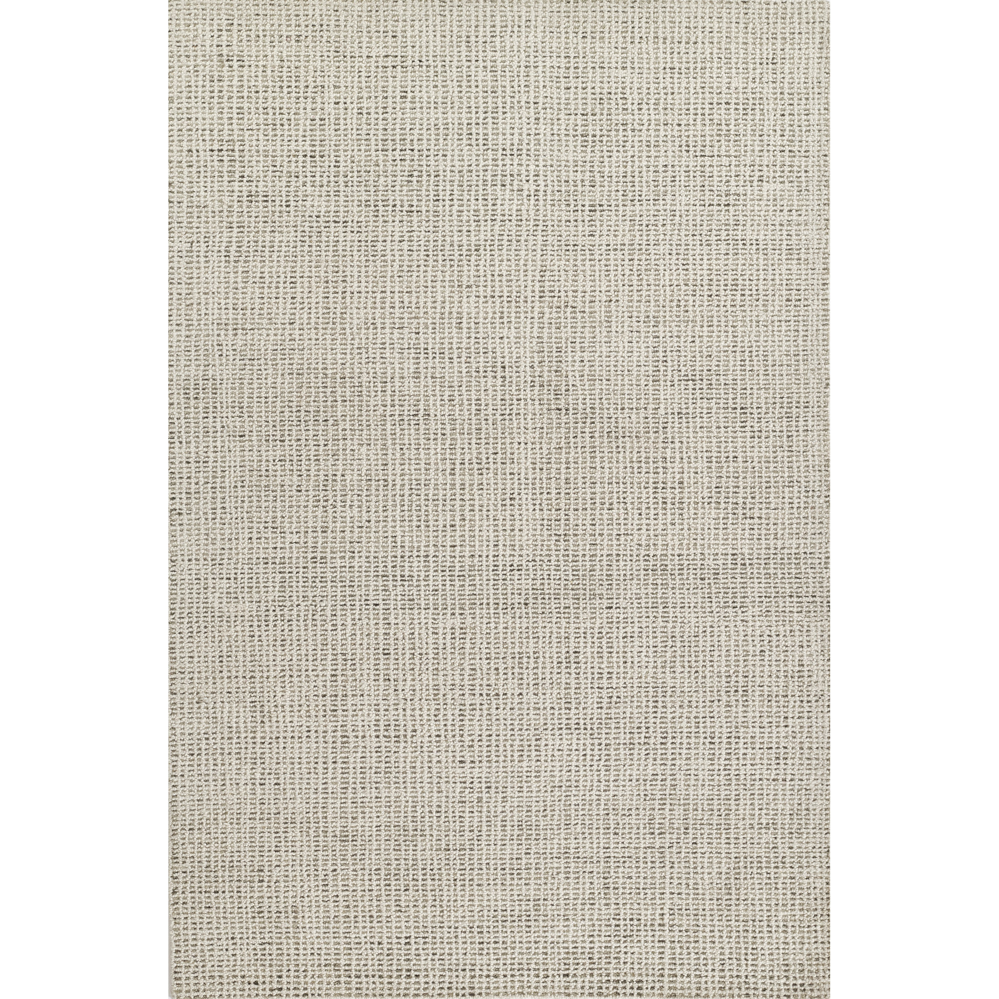 Ebern Designs Reanne Hand Tufted Wool Grey and Ivory Area Rug, Runner 2'3" x 8'