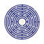 Constellations Maze Pebble 16" Vinyl Placemat