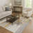 Premium Machine Washable Mouton Abstract Rug-964398100