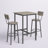 Bianca 2 - Person Four Leg Dining Set-173287226-173287229